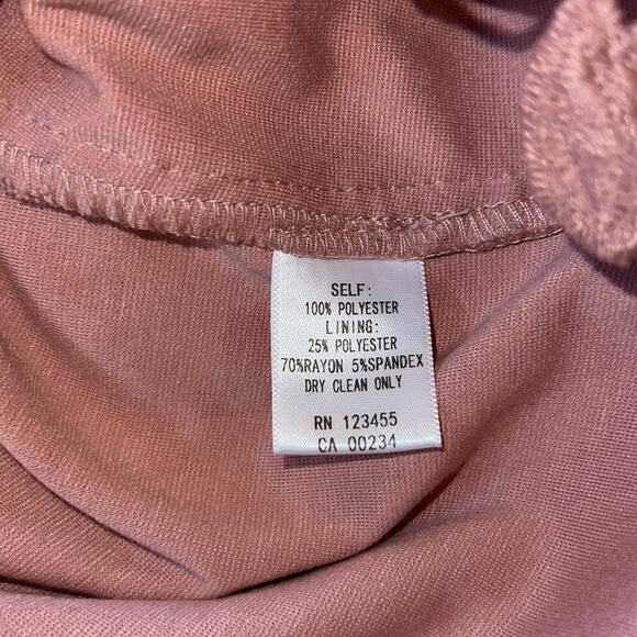 Lord & Taylor Design Lab off the shoulder floral lace Dress - Size M - Picture 8 of 9